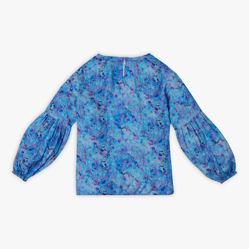 Girl's Regular Fit Printed Top