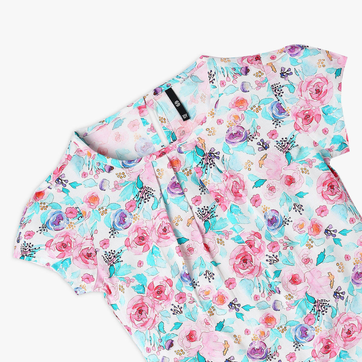 Girl's Regular Fit Printed Top