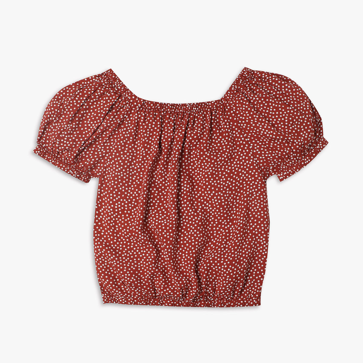 Girl's Regular Fit Printed Top