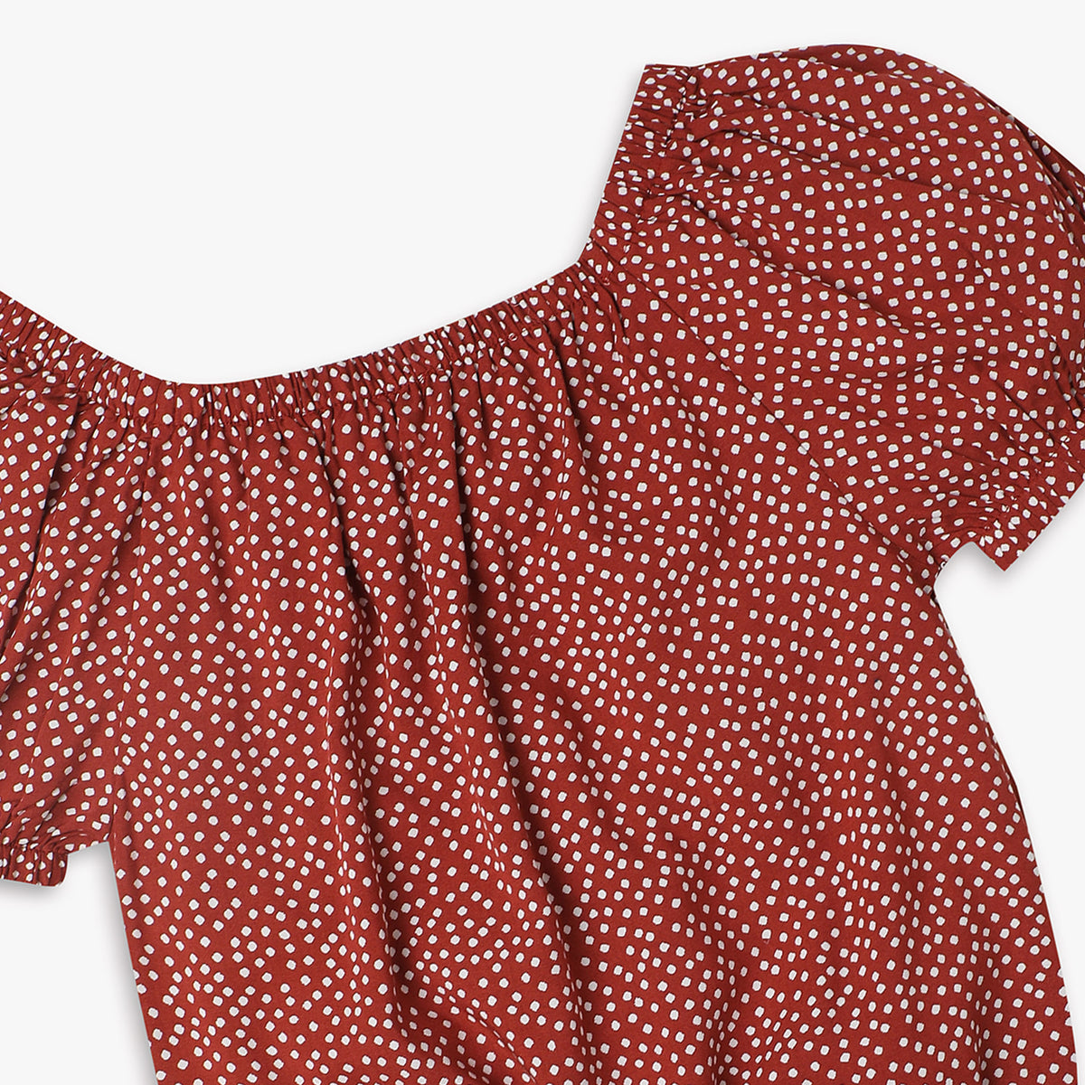 Girl's Regular Fit Printed Top