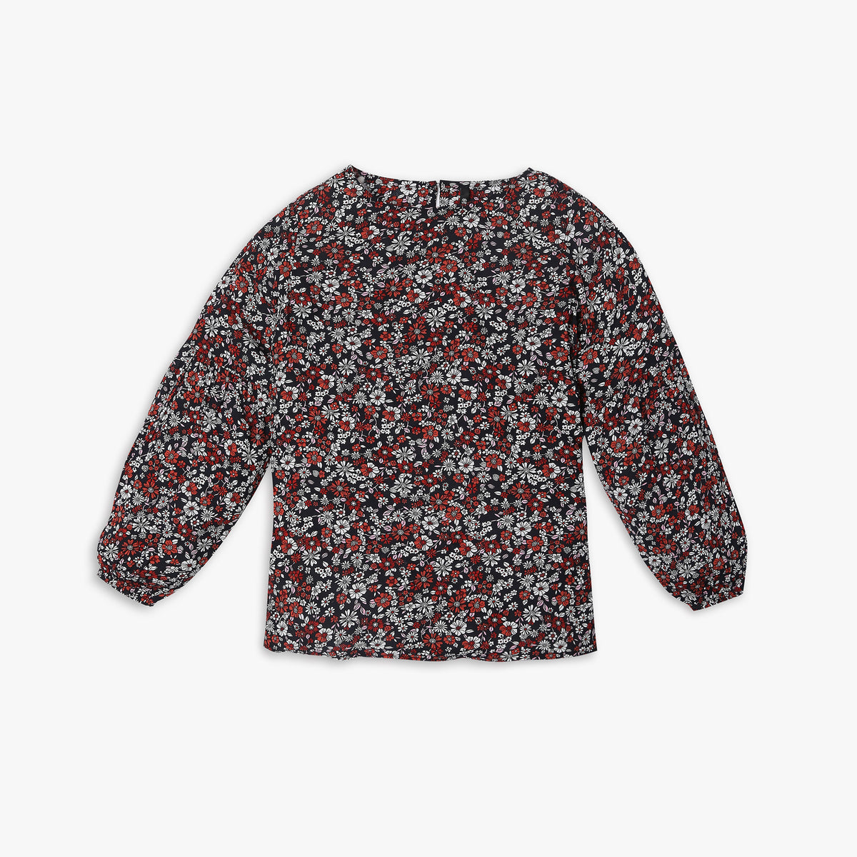 Girl's Regular Fit Printed Top