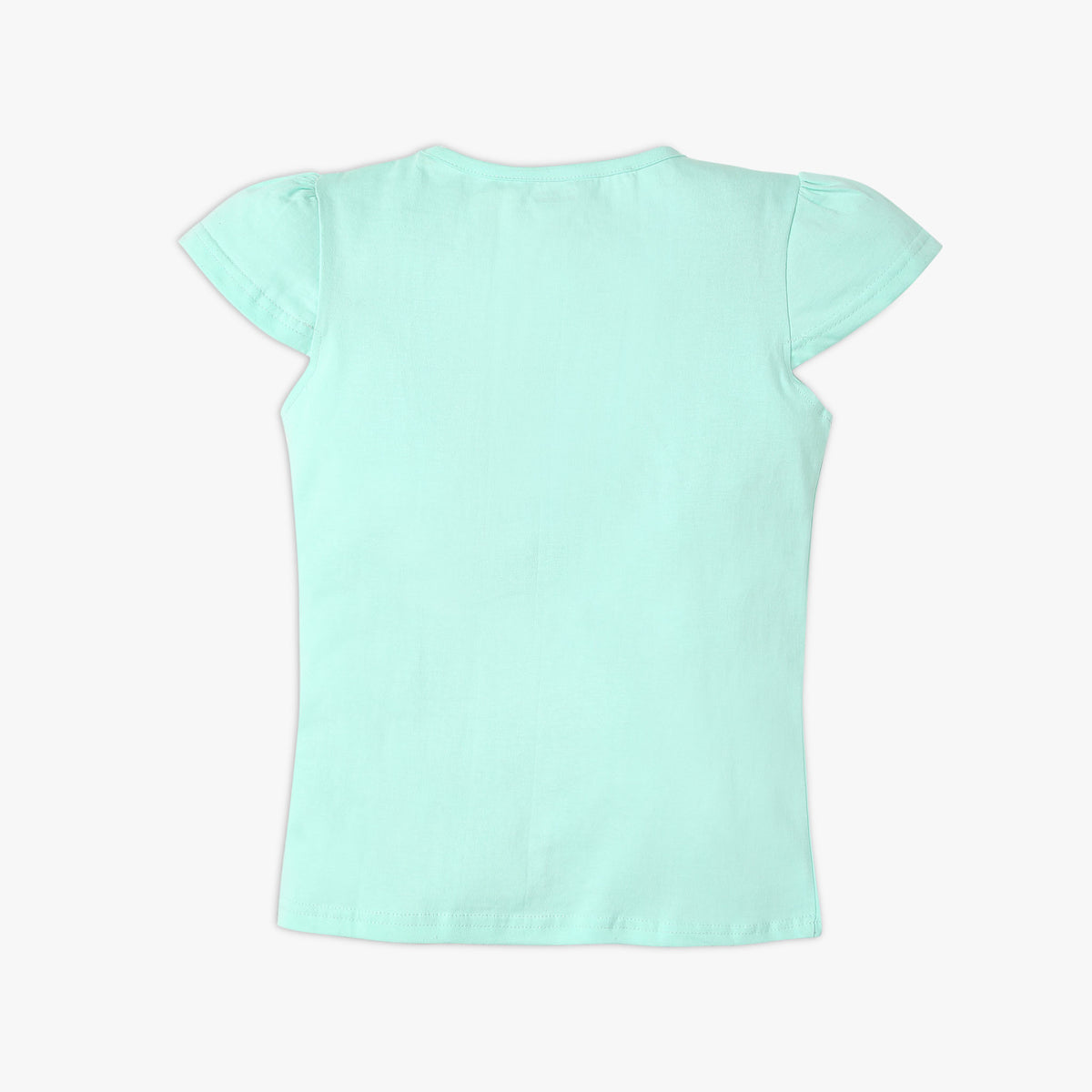 Girl's Regular Fit Solid T-Shirt