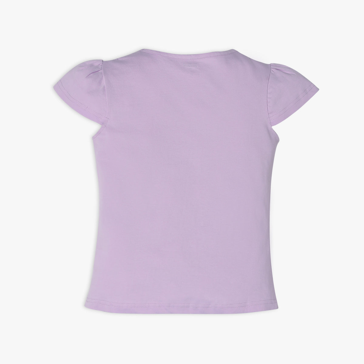 Girl's Regular Fit Solid T-Shirt