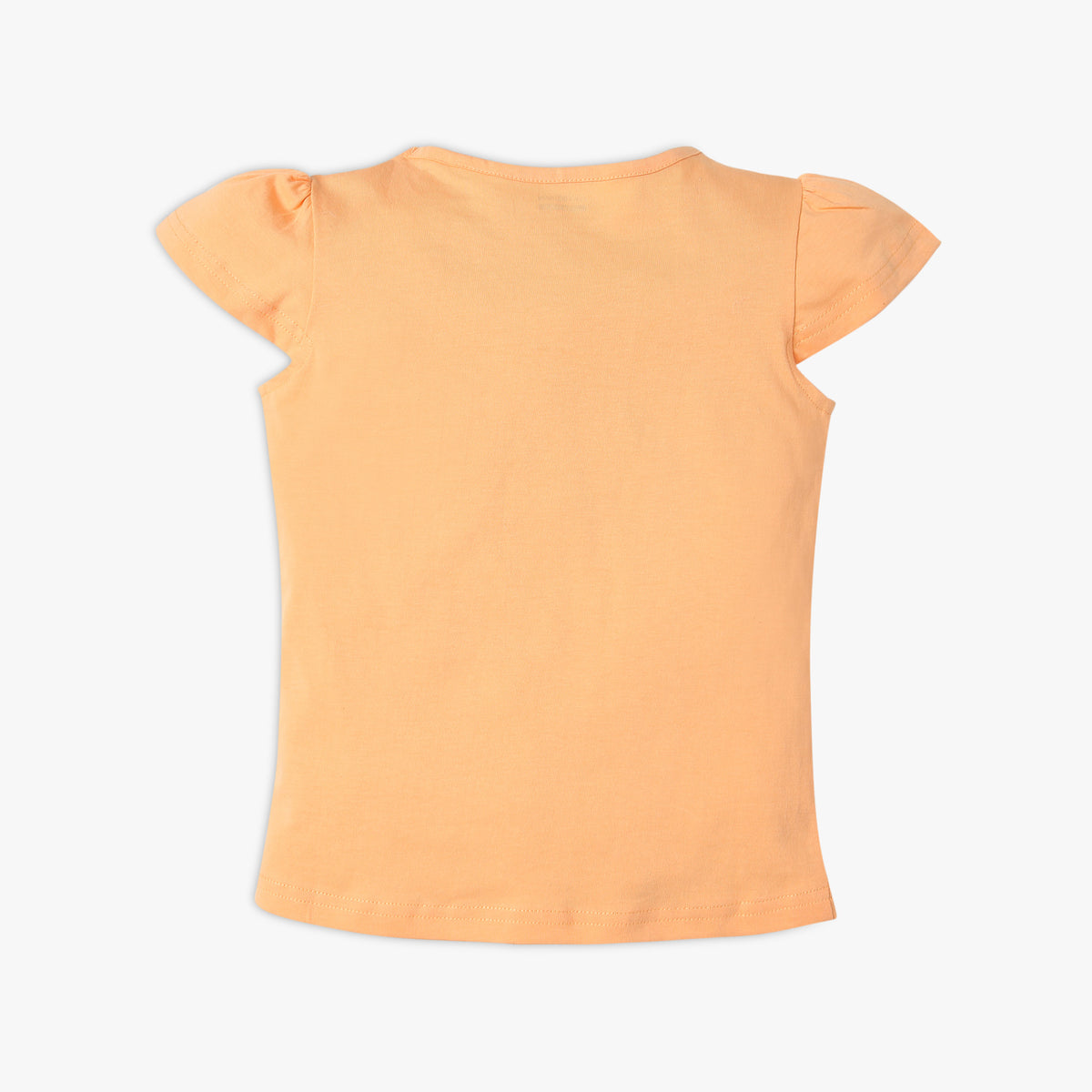 Girl's Regular Fit Solid T-Shirt