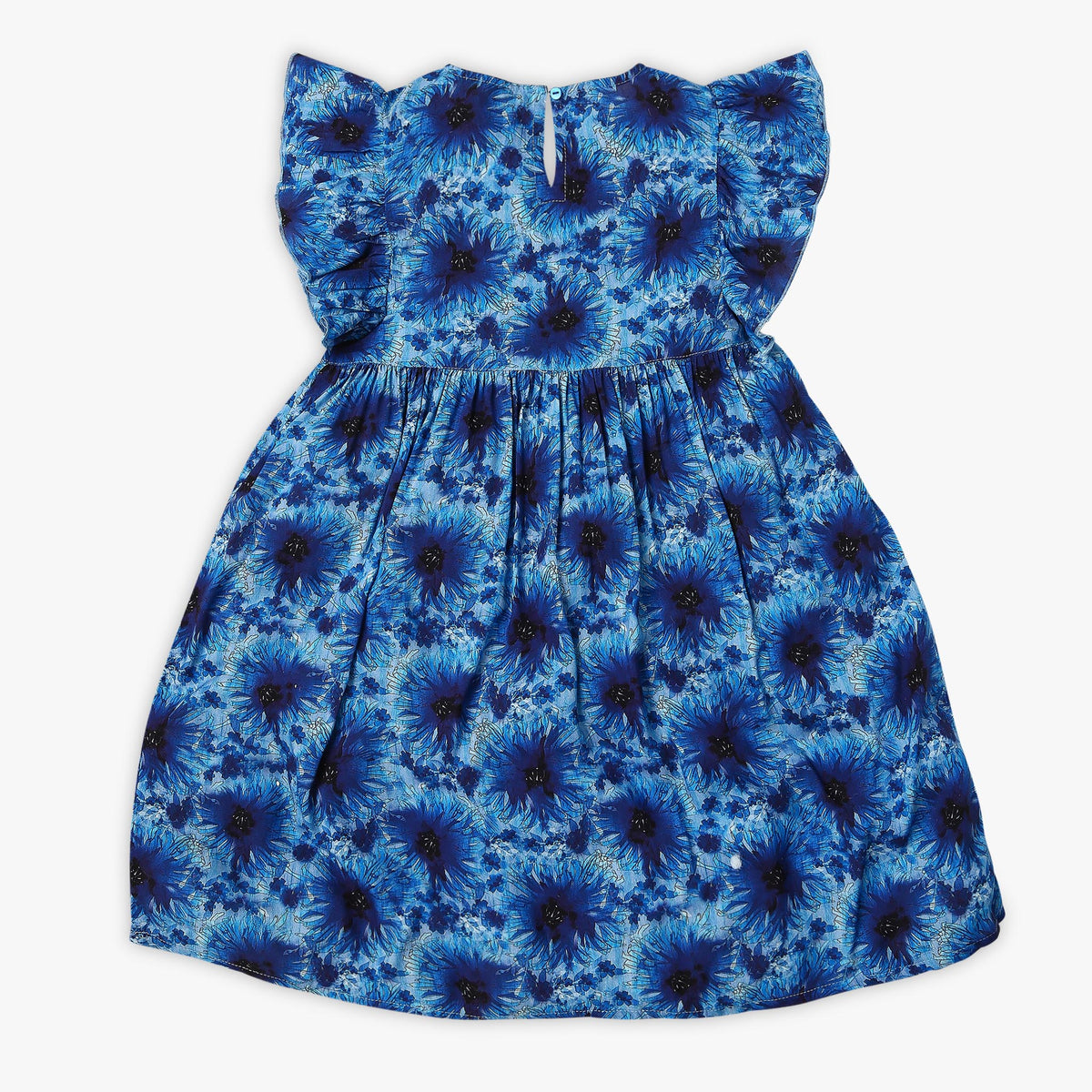 Girl's Regular Fit Printed Frock