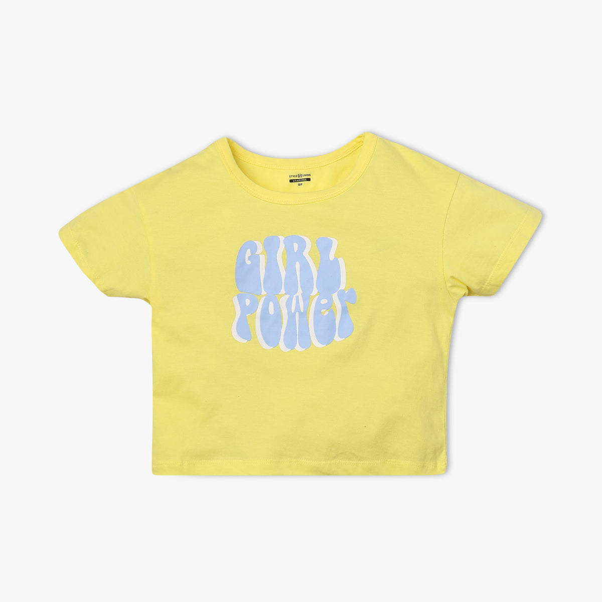 Girl's Regular Fit Printed T-Shirt