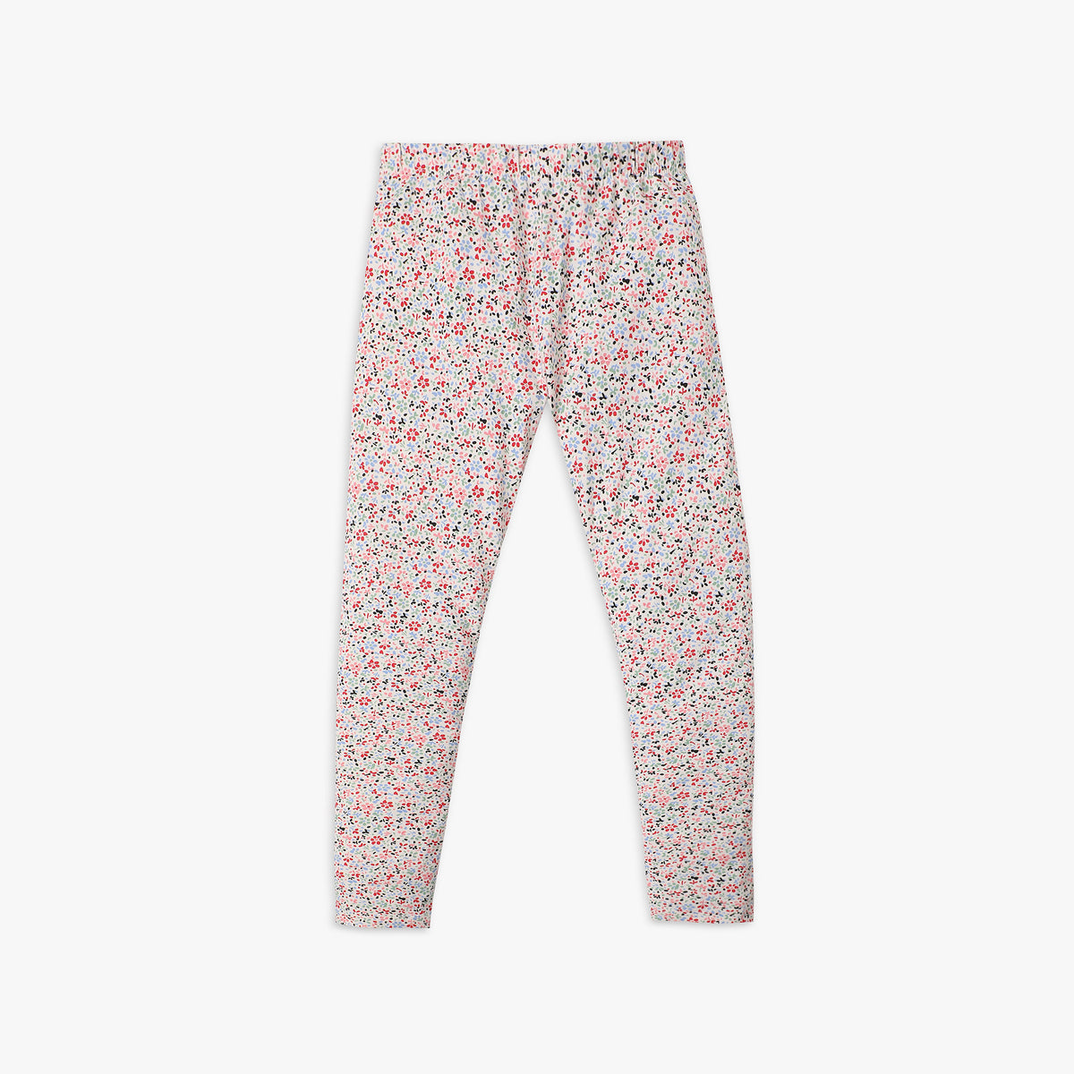 Girl's Skinny Fit Printed Mid Rise Leggings