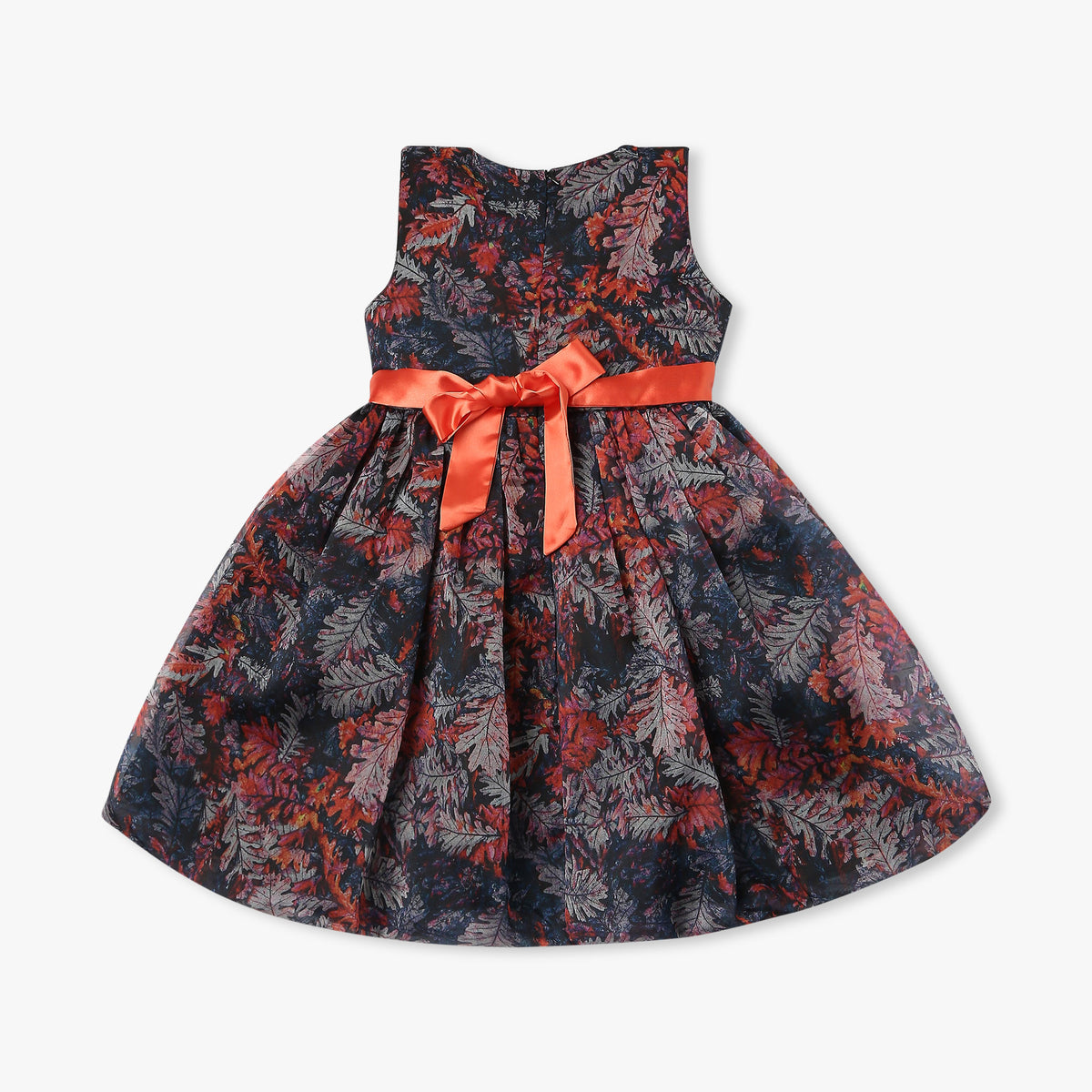 Girl's Regular Fit Printed Frock