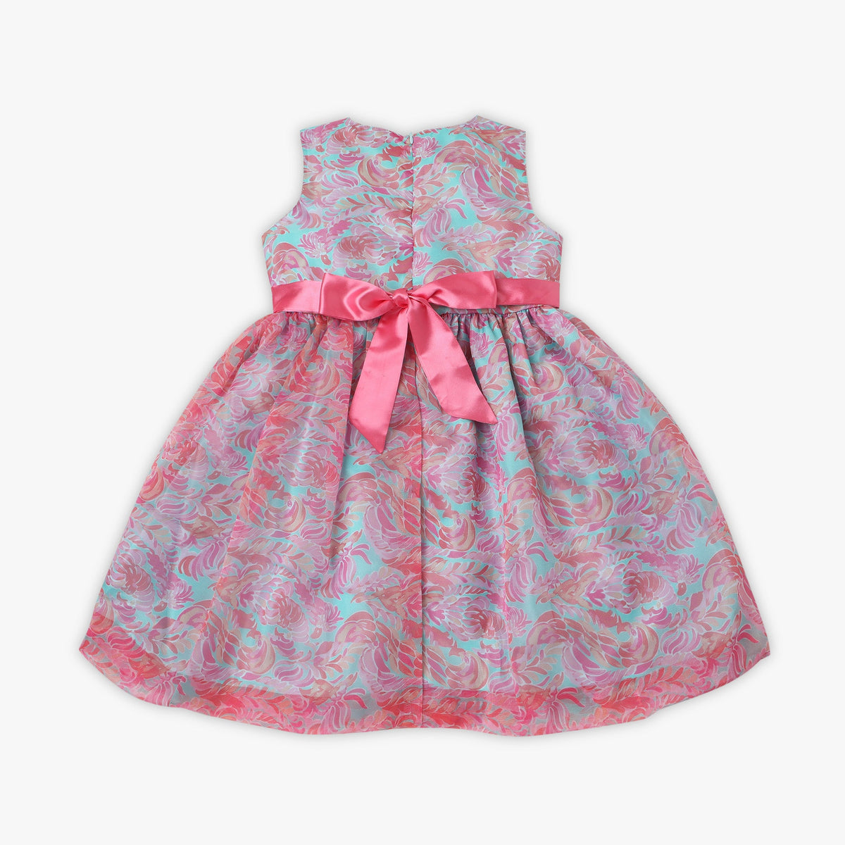 Girls Regular Fit Printed Frock