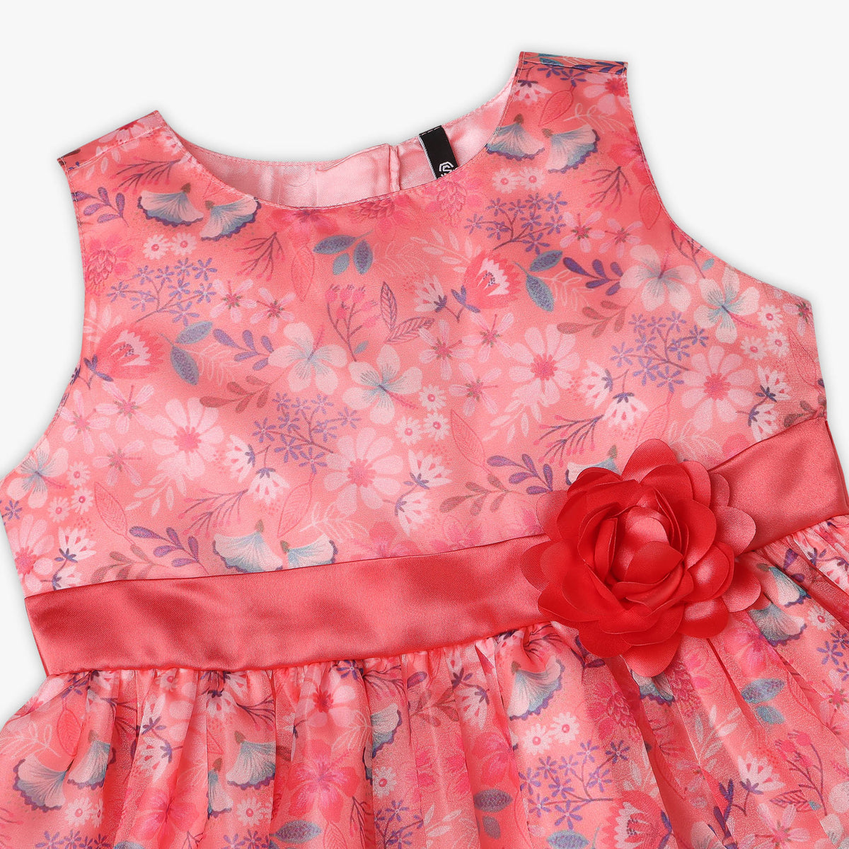 Girls Regular Fit Printed Frock