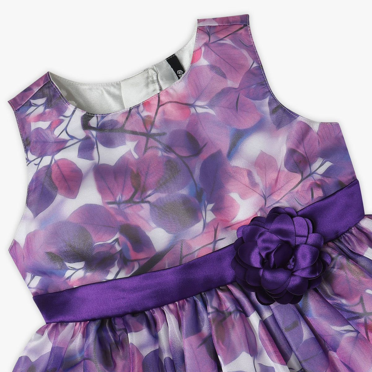 Girls Regular Fit Printed Frock