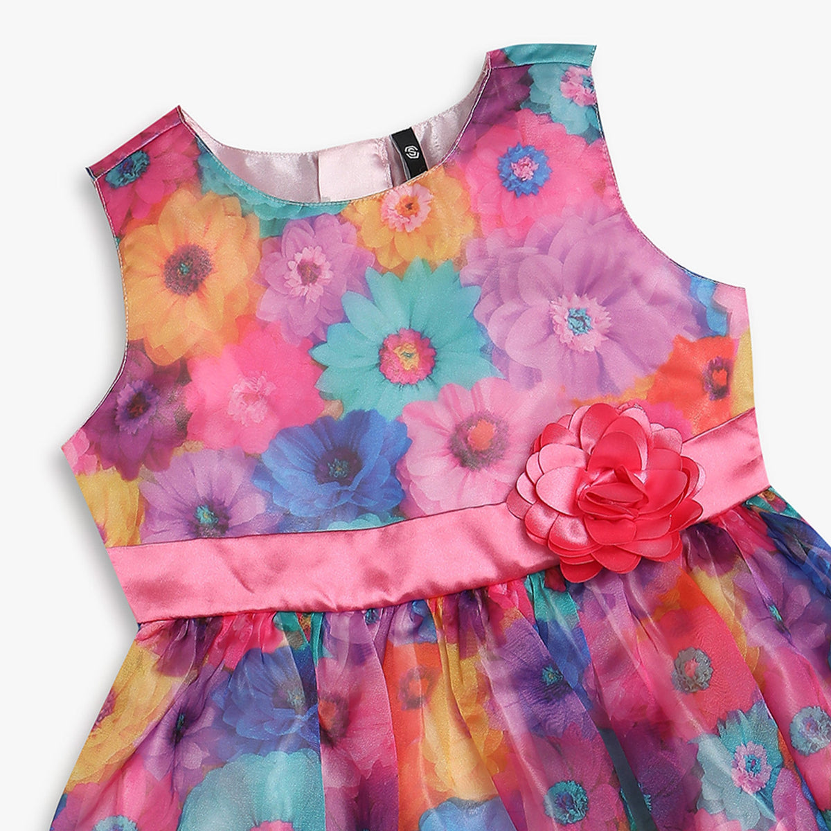 Girls Regular Fit Printed Frock