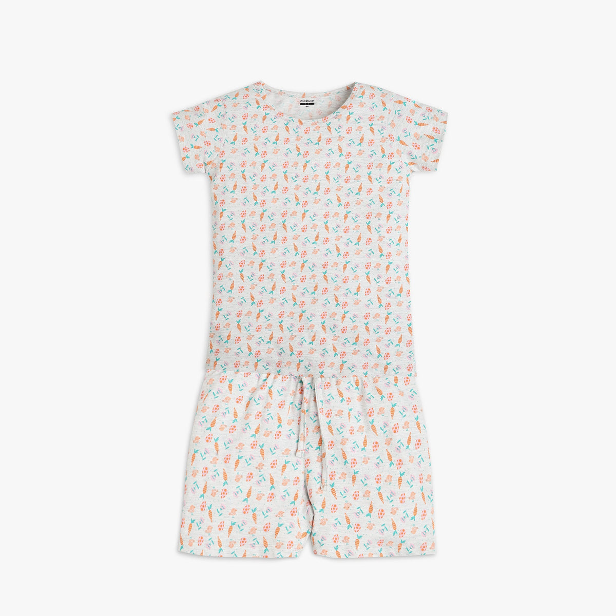 Girls Regular Fit Printed Sleepwear Sets