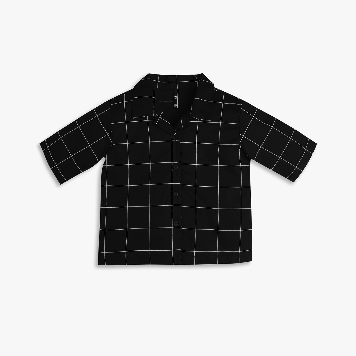 Girls Regular Fit Checkered Shirt