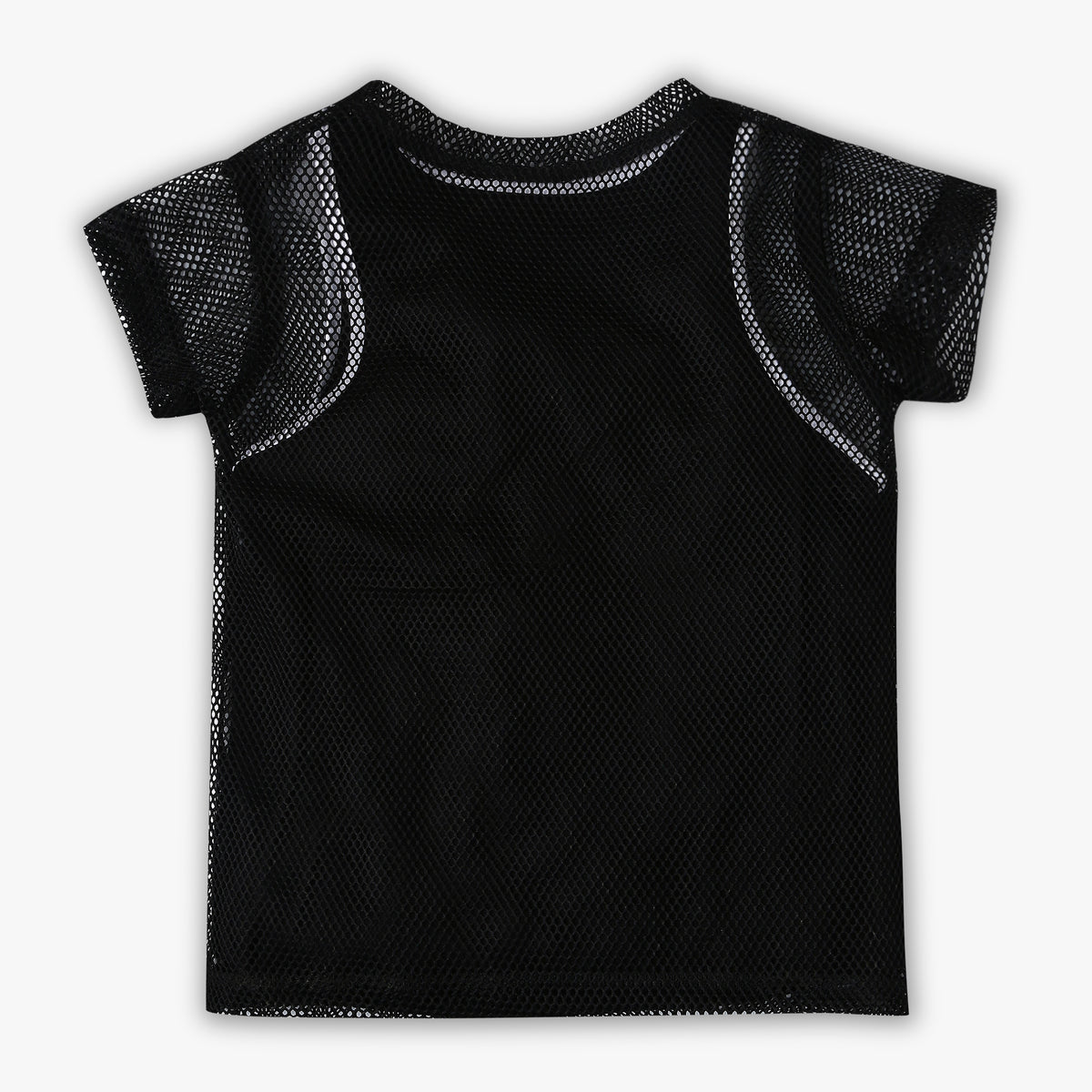 Girls Regular Fit Striped T-Shirt