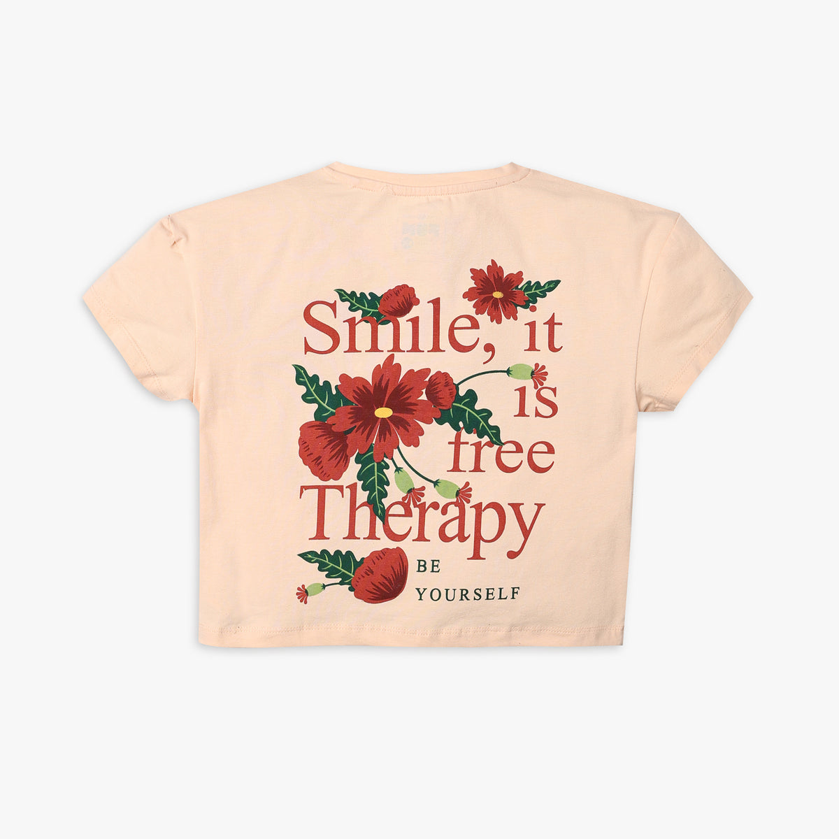 Girl's Regular Fit Printed T-Shirt