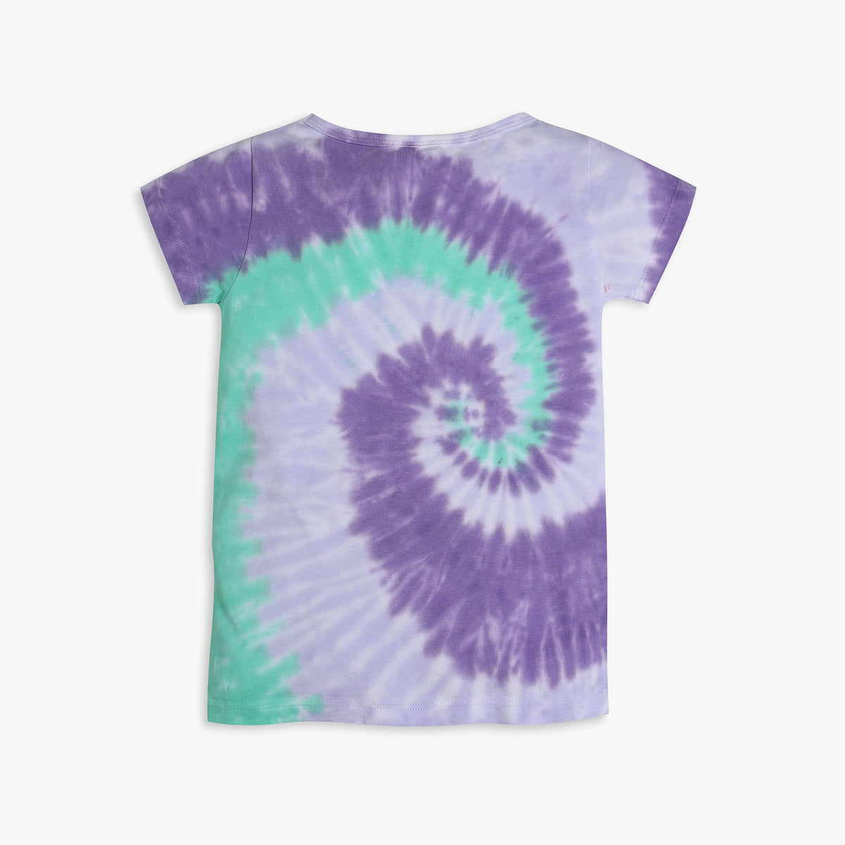 Girls Regular Fit Tie - Dye T-Shirt